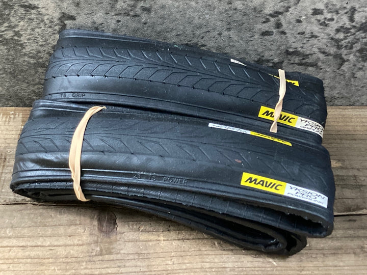 JZ216 マヴィック MAVIC イクシオン YKSION PRO POWERLINK GRIPLINK タイヤ クリンチャー 2本セット 23C