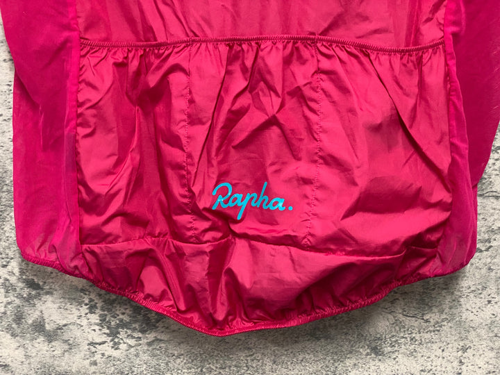 JU402 ラファ Rapha BREVET GILET WITH POCKETS サイクルベスト ジレ 赤 L