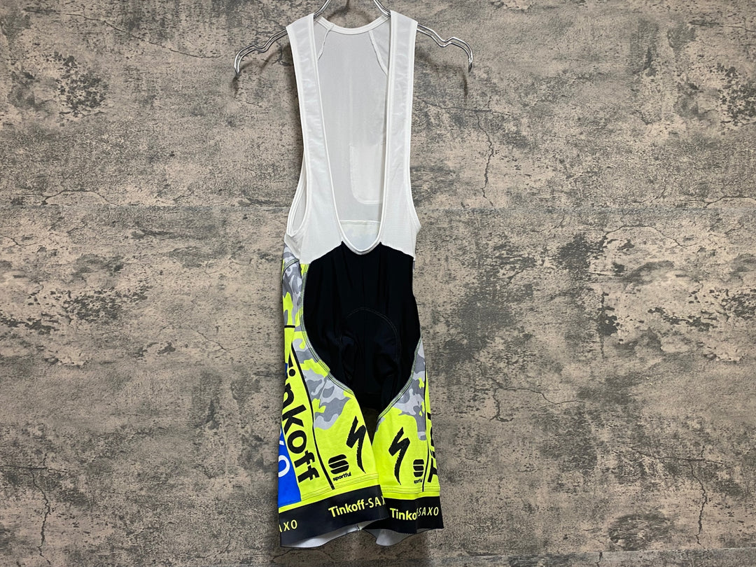 JH699 スポーツフル SPORTFUL 半袖 サイクルジャージ ビブショーツ Lサイズ レプリカ SAXO Tinkoff 上下セット