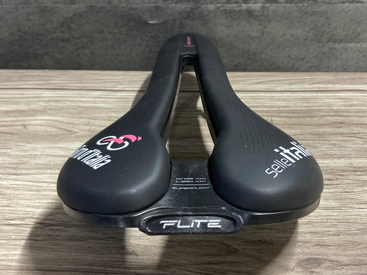 JR993 セライタリア selle italia FLITE BOOST S3 サドル 黒 135mm MANGANESE Giro d'Italia