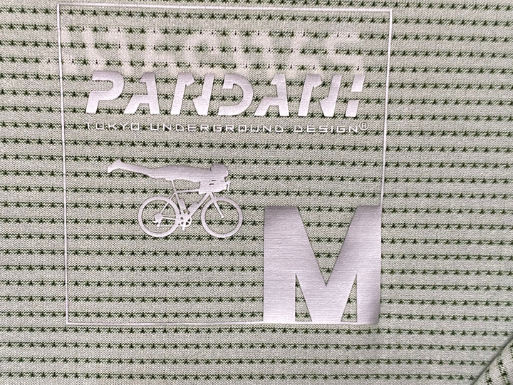 JR207 パンダーニ pandani 半袖サイクルジャージ 緑 M