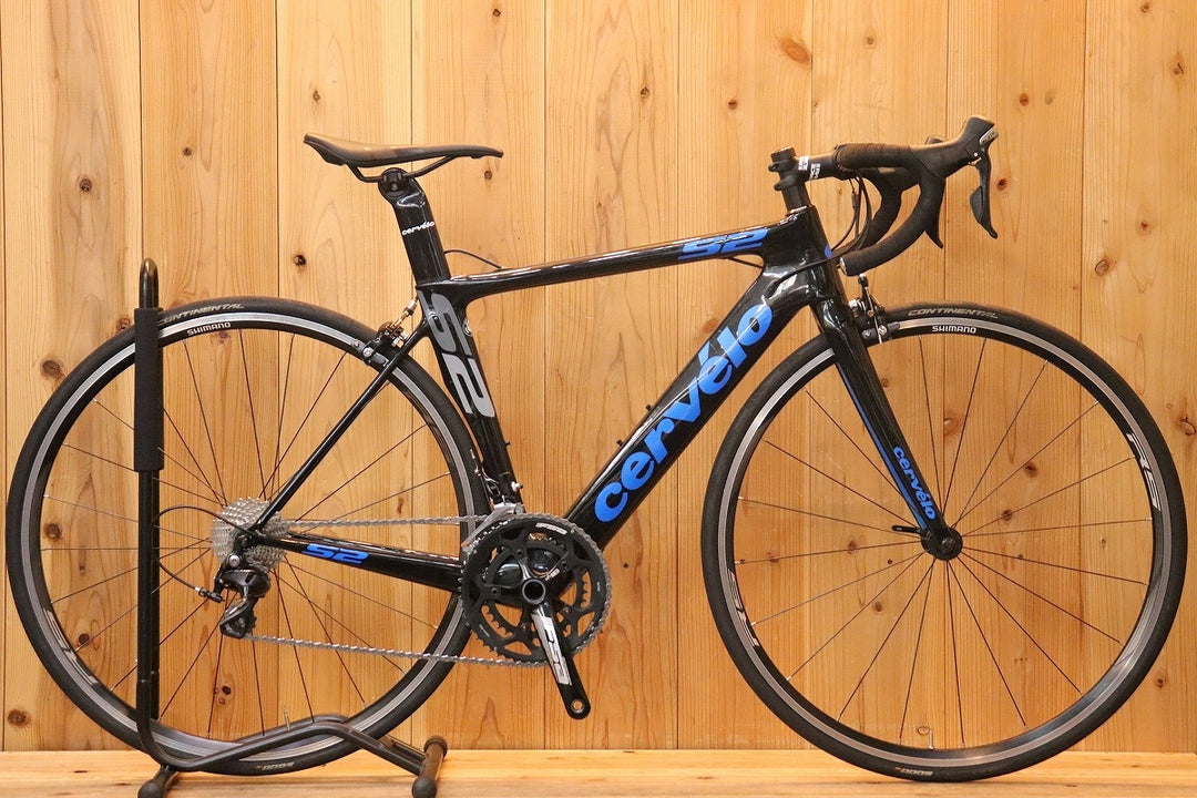サーヴェロ CERVELO S2 2015年モデル 51サイズ シマノ 105 5800 MIX 11S カーボン ロードバイク 【芦屋店】