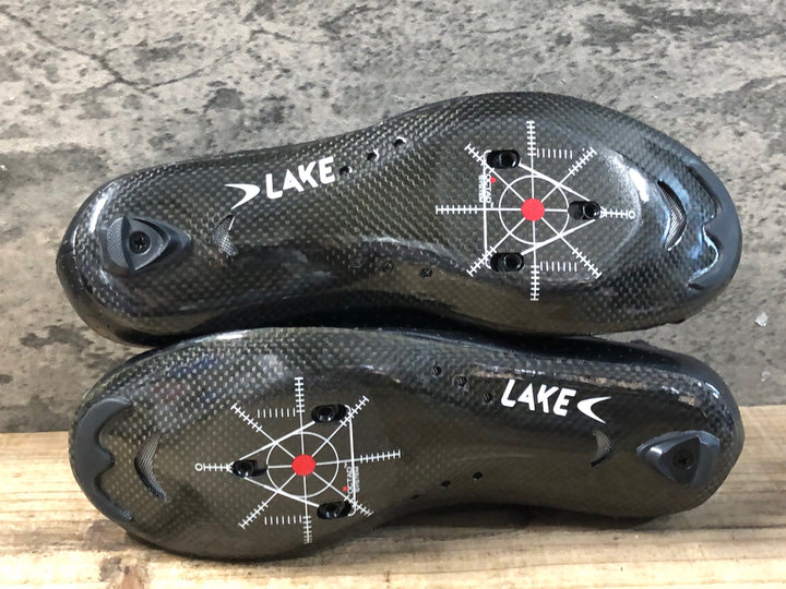 KJ403 レイク LAKE CX301 ビンディングシューズ カーボンソール EU40.5 wide