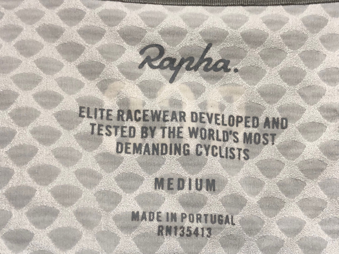JZ495 ラファ RAPHA RCC PRO TEAM AERO JERSEY Ⅱ 半袖 サイクルジャージ M グレー