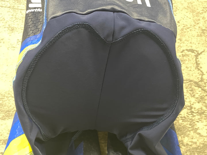 KJ785 スポーツフル sportful ビブショーツ 紺 L SAXO BANK