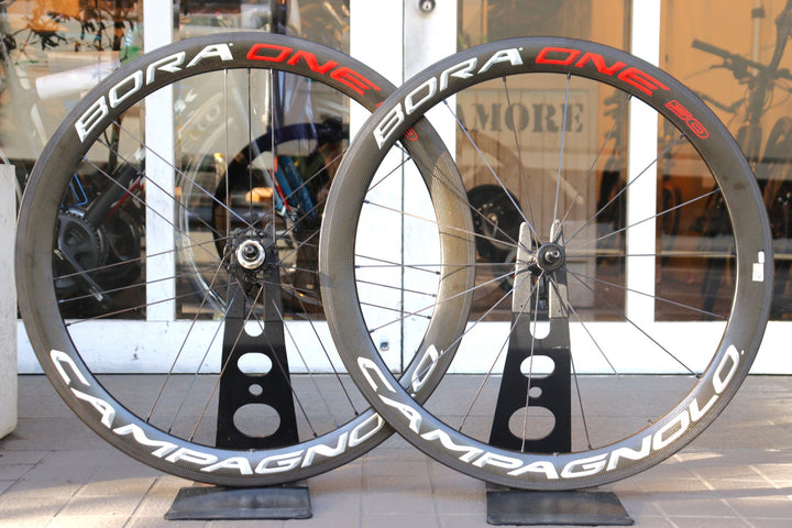 カンパニョーロ CAMPAGNOLO ボーラワン BORA ONE 50 カーボン クリンチャー ホイールセット シマノ 11S/12S 【横浜店】