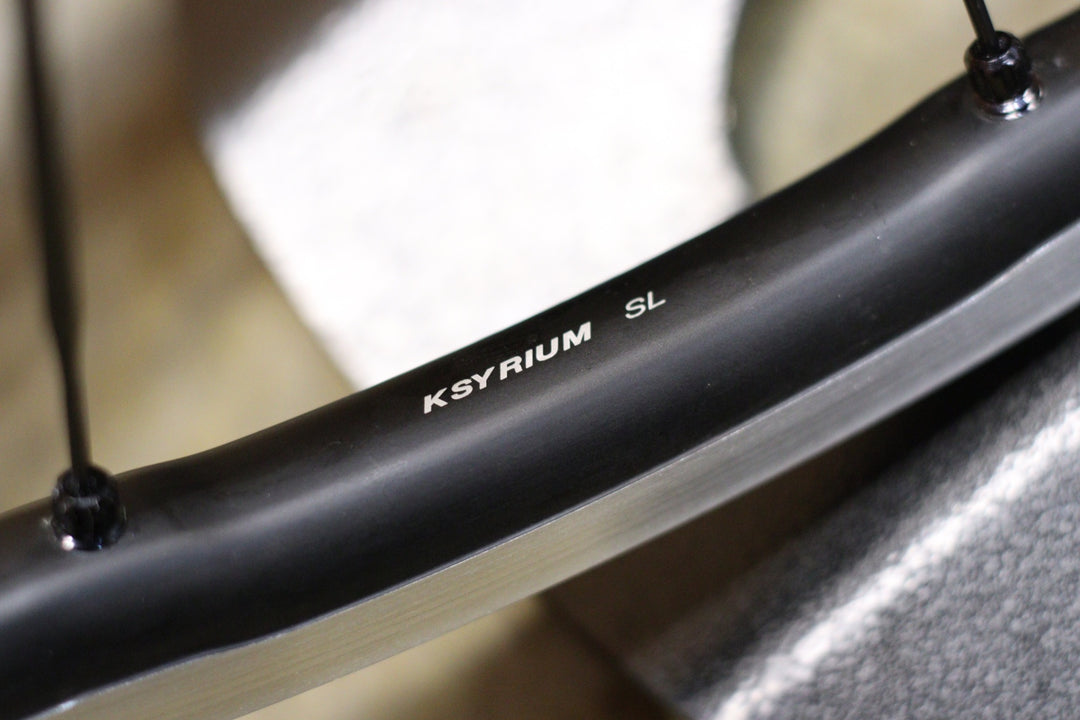 マヴィック MAVIC キシリウム KSYRIUM SL UST アルミ チューブレスレディ ホイールセット シマノ12/11S ワイドリム 19C【立川店】