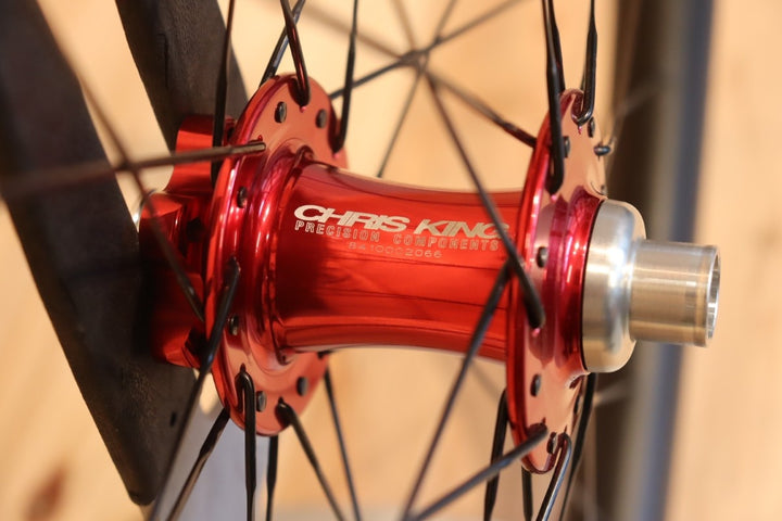 【訳アリ】 クリスキング CHRIS KING ISO FRONT BOOST 110×15mm PRAXIS WORKS C32リム 32H カーボン チューブレス フロントホイール 27.5インチ 【千葉店】
