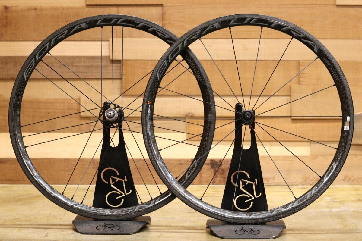 カンパニョーロ Campagnolo ボーラ ウルトラ BORA ULTRA 35 カーボン クリンチャー ホイールセット シマノ 12/11S  ワイドリム 17C 【立川店】