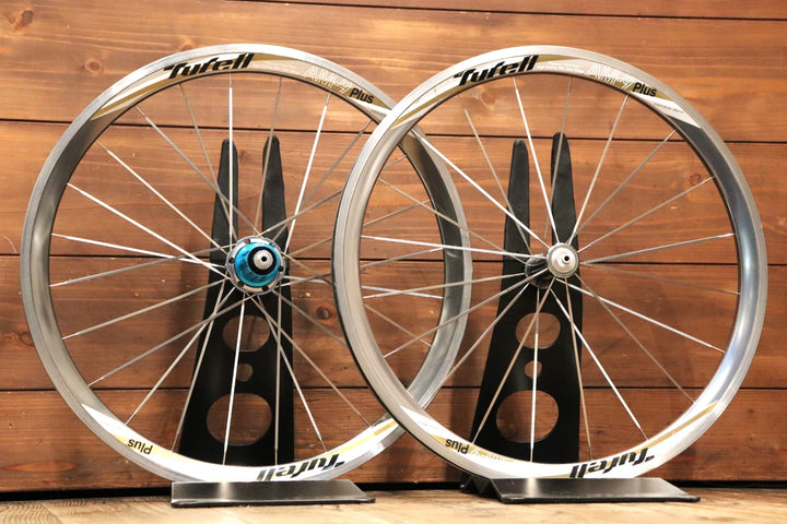 タイレル TYRELL AM-9PLUS アルミ クリンチャー ホイールセット シマノ11S/12S 20インチ 【東京南麻布店】