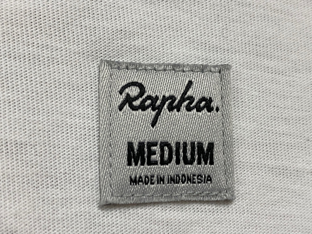 KA619 ラファ Rapha MEN'S LONG SLEEVE COTTON T-SHIRT 長袖 Tシャツ 白 M