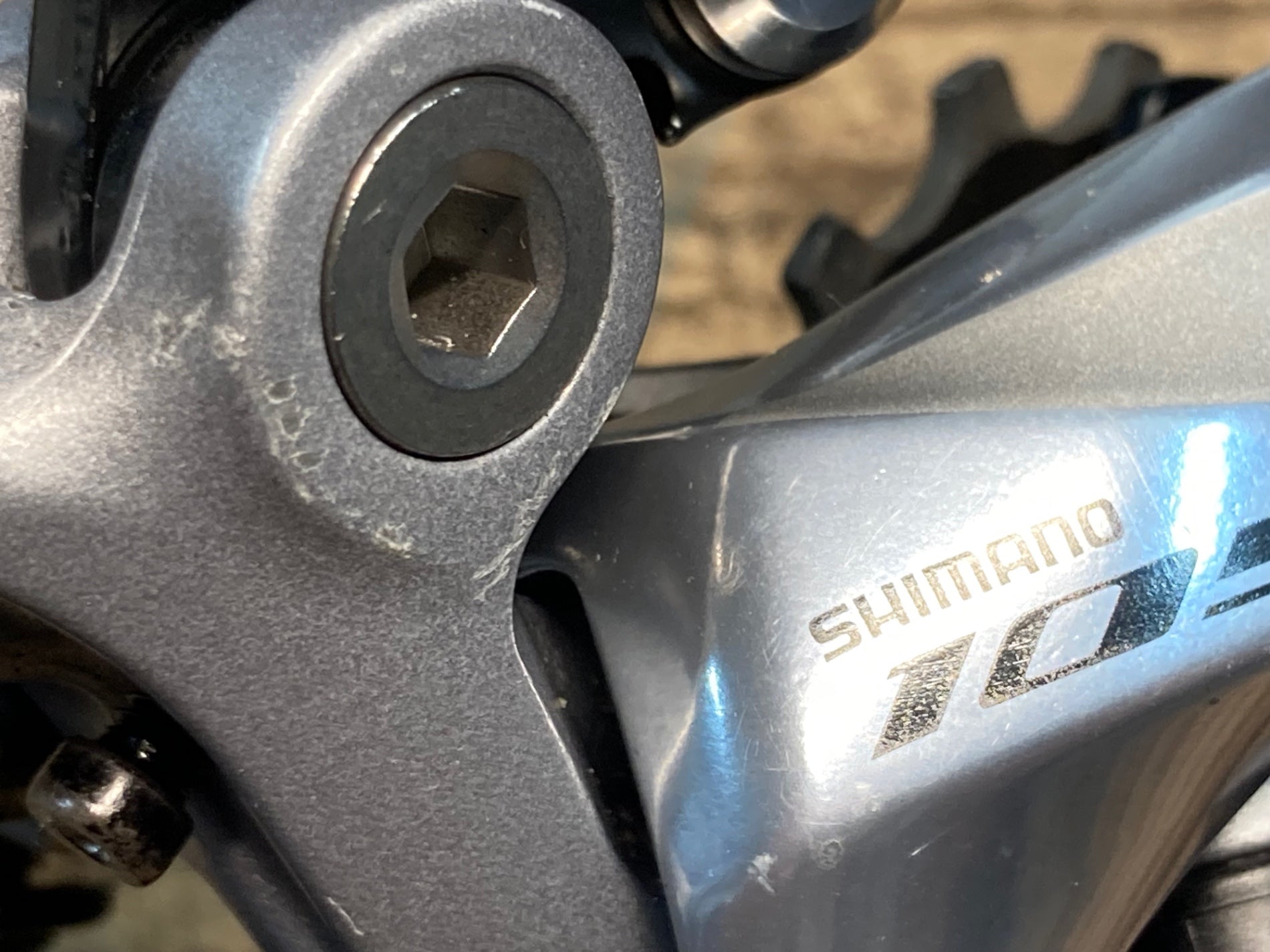 JF766 シマノ SHIMANO 105 RD-R7000 リアディレイラー シルバー 11S SS