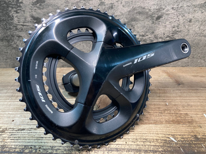 JH271 4iiii PRECISION PML100 左 パワーメーター シマノ SHIMANO 105 FC-R7000 クランクセット 165mm 50/34T