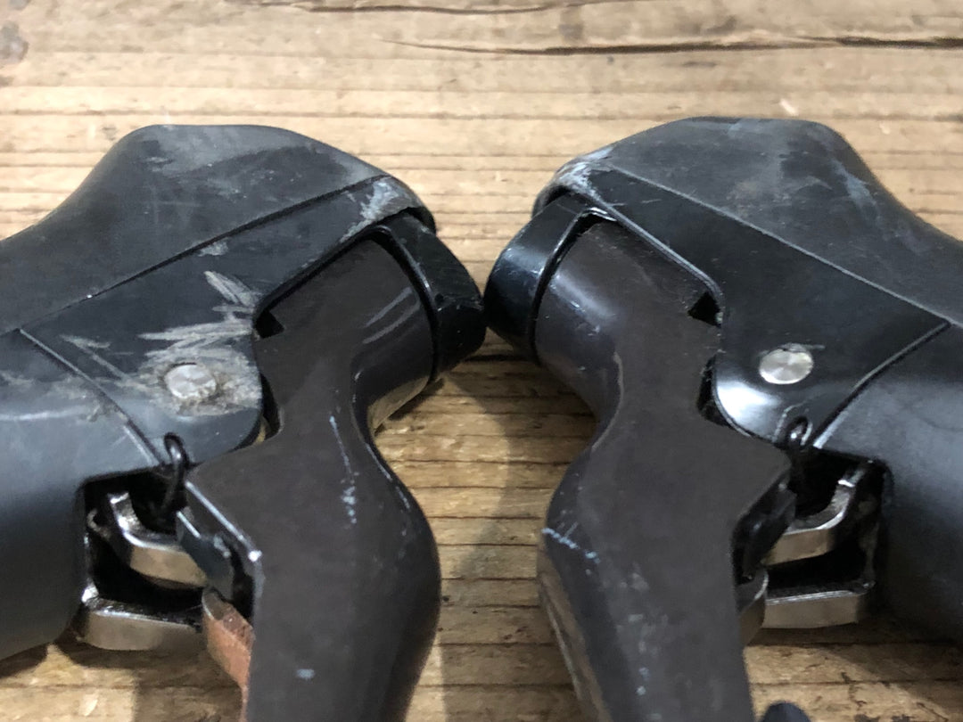 KH400 シマノ SHIMANO 105 ST-R7000 STIレバー 2×11S 黒 傷み多