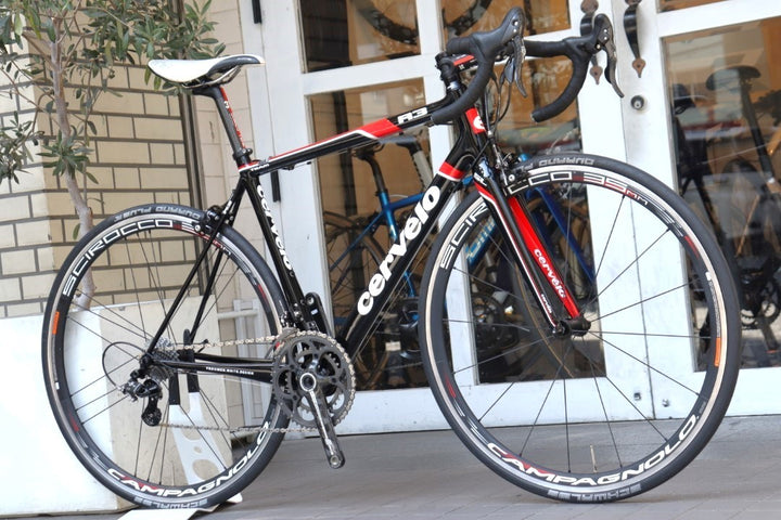 サーヴェロ Cervelo R3 TEAM 2012モデル 54サイズ カンパニョーロ コーラス 11S カーボン ロードバイク SCIROCCO 【横浜店】