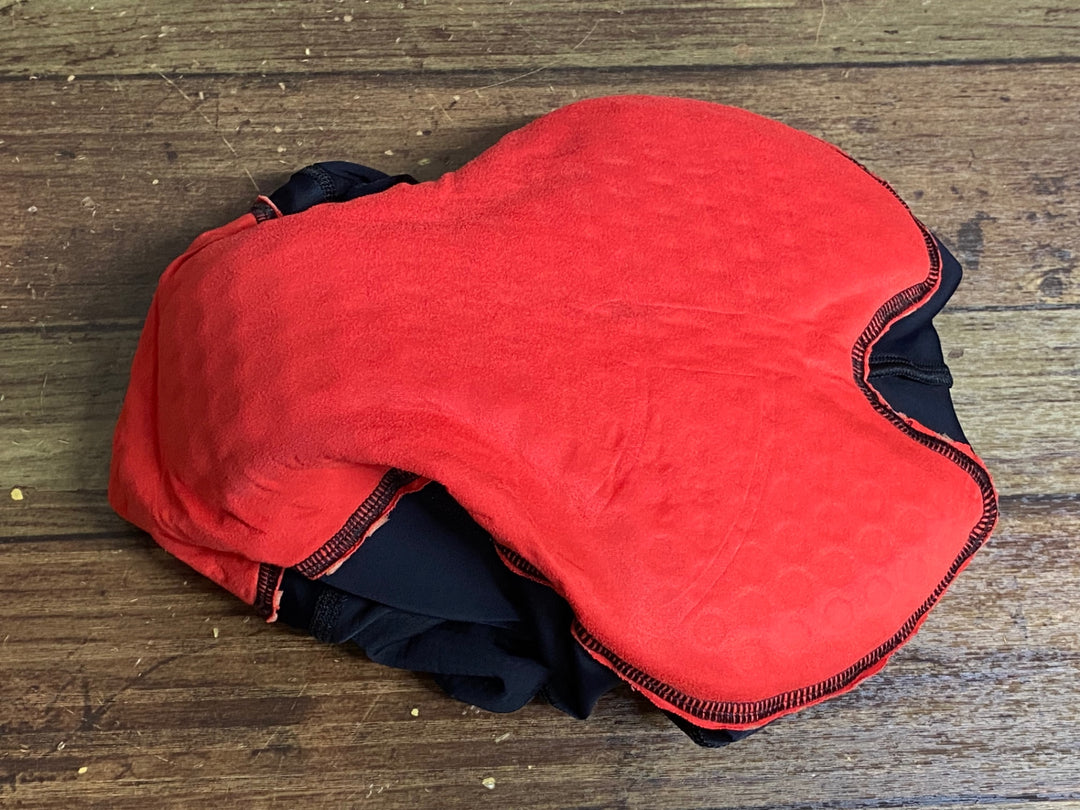 KC505 カステリ castelli ビブショーツ Mサイズ 赤黒