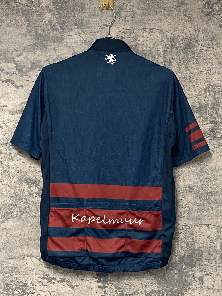 KJ112 カペルミュール KAPELMUUR 半袖 サイクルジャージ ネイビー L