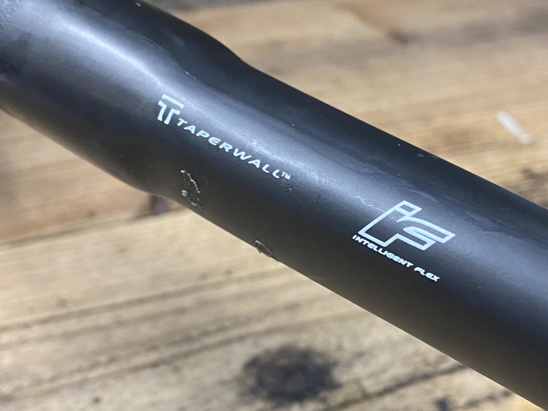 KG755 イーストン EASTON EC90 SLX3 カーボン ドロップハンドル Φ31.8 C-Cエンド420mm ※クランプ部凹み大、クラックのためジャンク