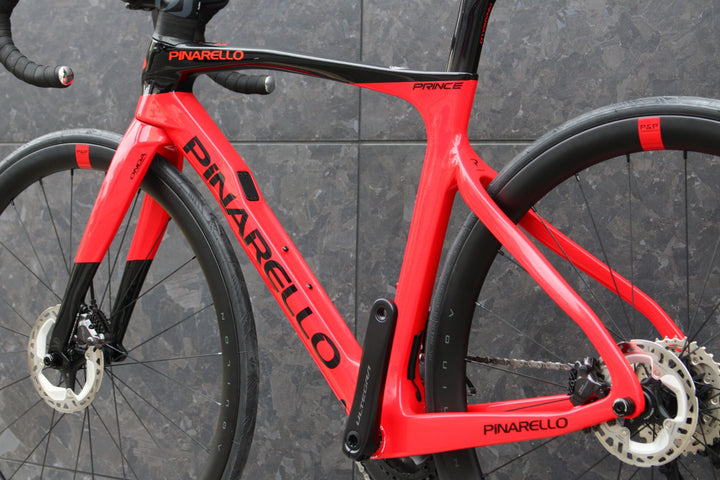 ピナレロ PINARELLO プリンス ディスク PRINCE DISK 2023モデル 490サイズ シマノ アルテグラ Di2 R8170 12S カーボン ロードバイク【福岡店】