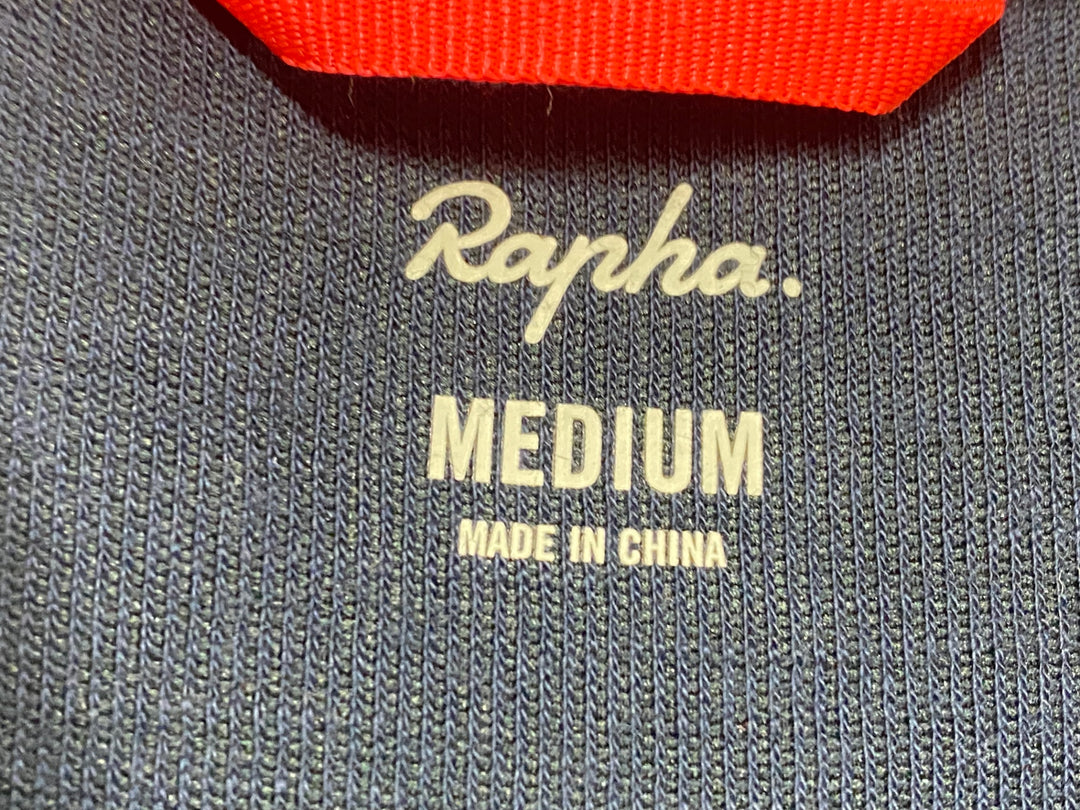 JY104 ラファ Rapha WOMEN'S BREVET JERSEY 半袖 サイクルジャージ レディース 紺 M