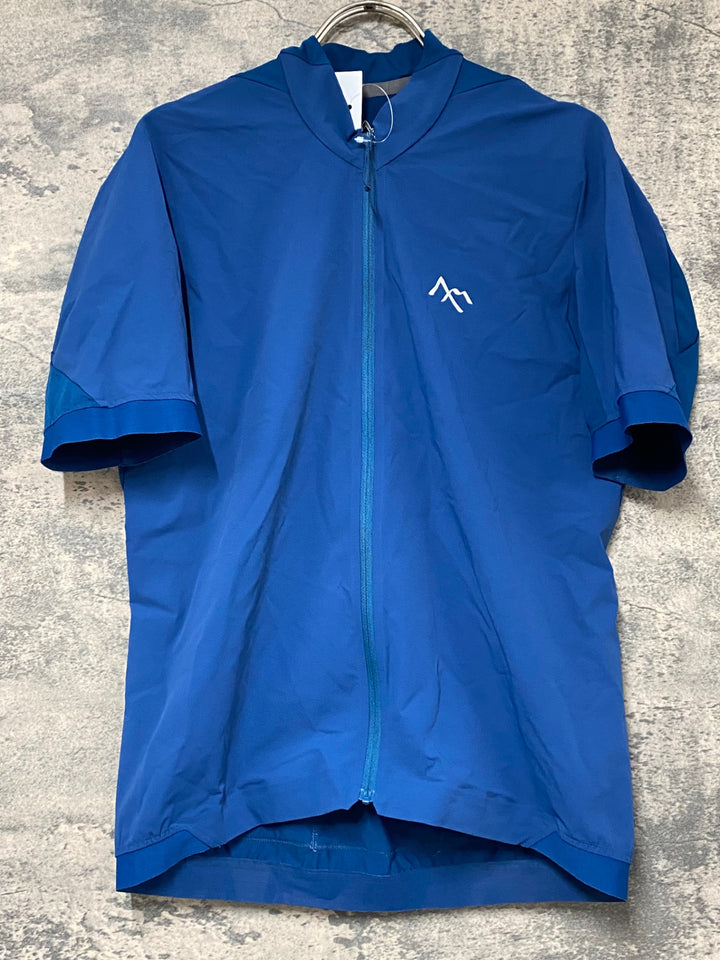 KK253 セブンメッシュ 7MESH Hommes 半袖 サイクルジャージ 青 M