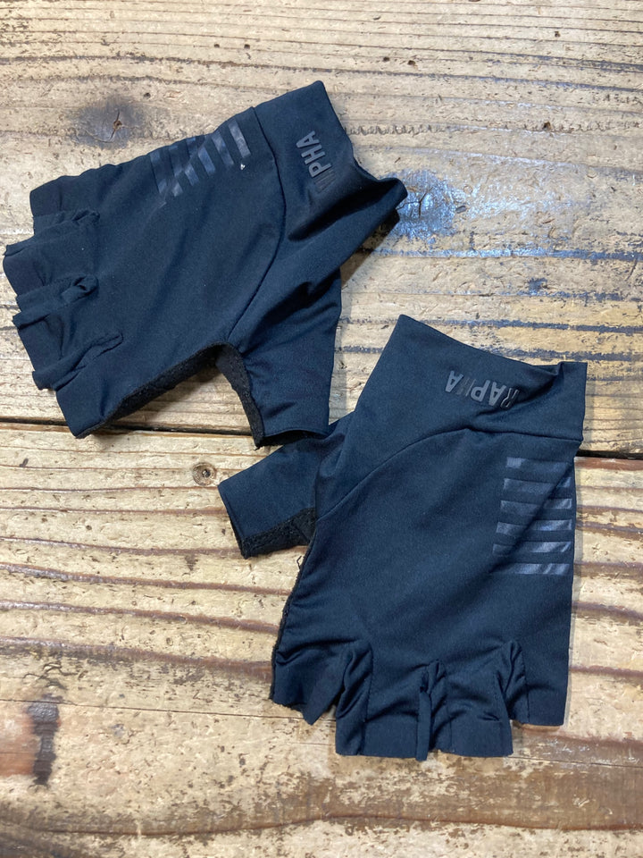 KG517 ラファ Rapha PRO TEAM MITTS 指切 グローブ 濃紺 M