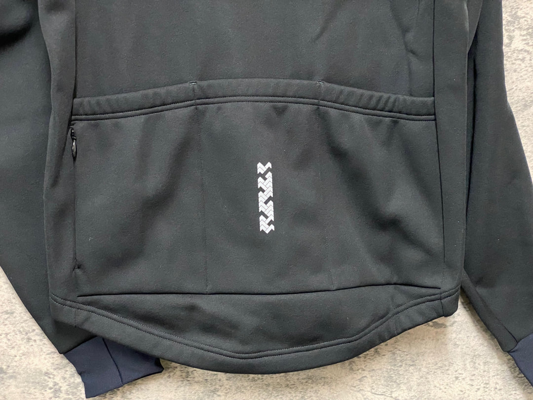 JY871 シマノ SHIMANO 長袖 サイクルジャケット 黒 M 裏起毛