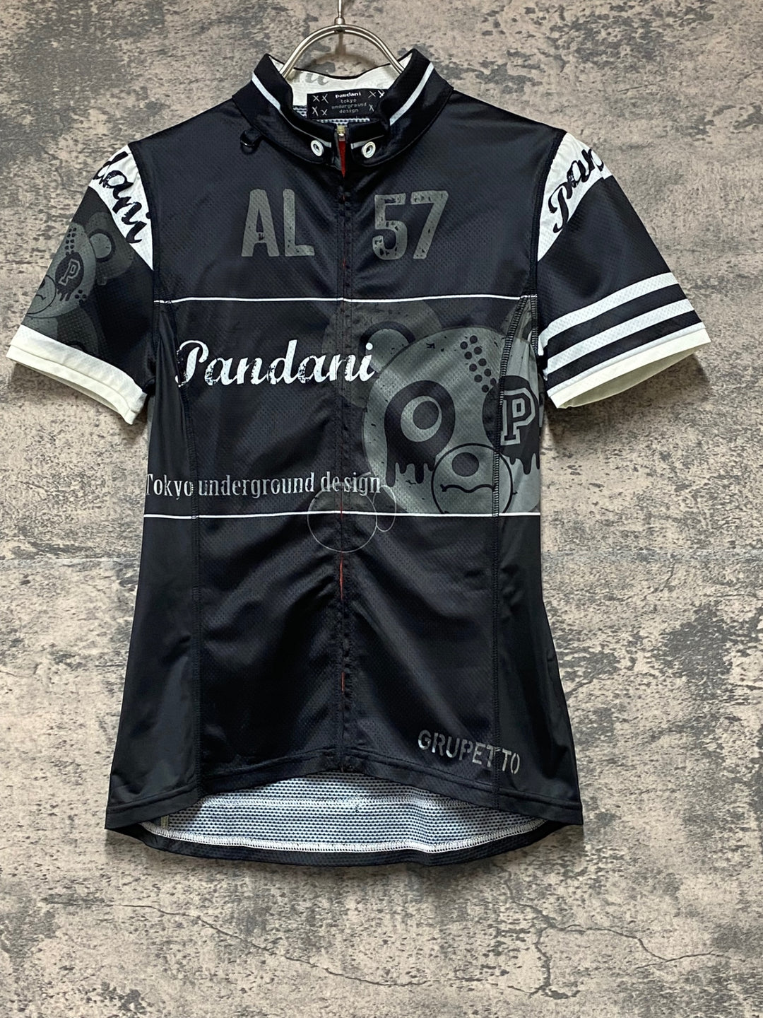 KG828 パンダーニ PANDANI 半袖 サイクジャージ 黒 M レディース