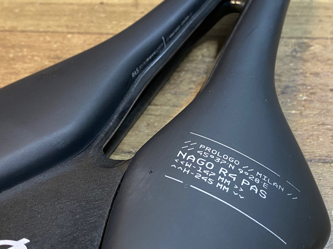 JT286 プロロゴ prologo ナゴ NAGO R4 PAS Nack サドル 黒 カーボンレール 147mm