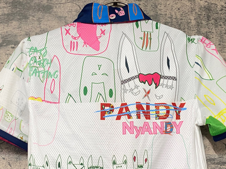 KK469 パンダーニ Pandani 半袖 サイクルジャージ 白 S レディース