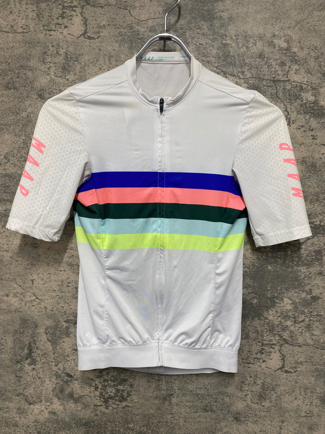 JV435 マープ MAAP WOMEN'S PRO FIT JERSEY 半袖 サイクルジャージ 白 XS