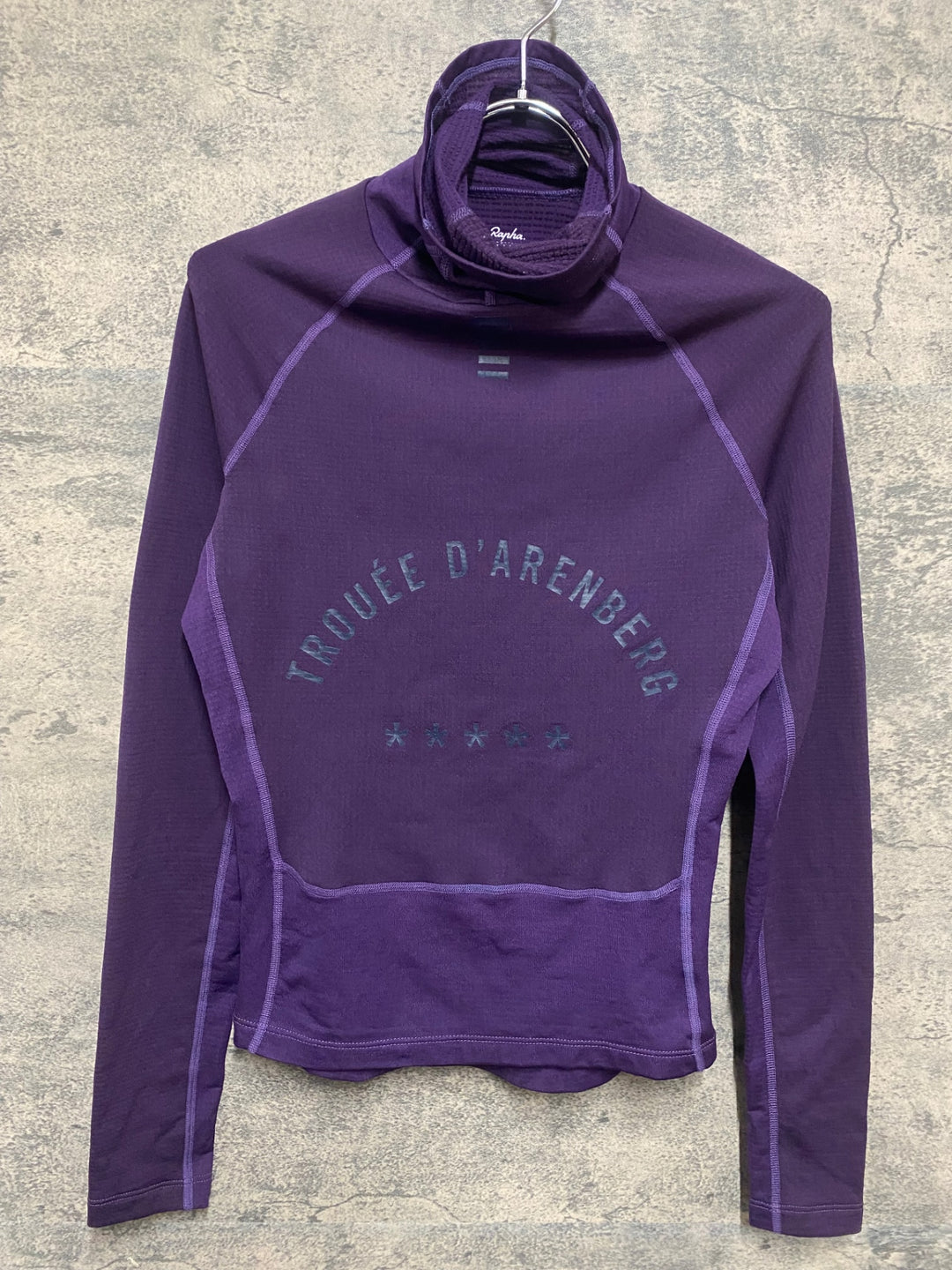 KR406 ラファ Rapha PRO TEAM THERMAL BASE LAYER 長袖 ベースレイヤー 紫 S