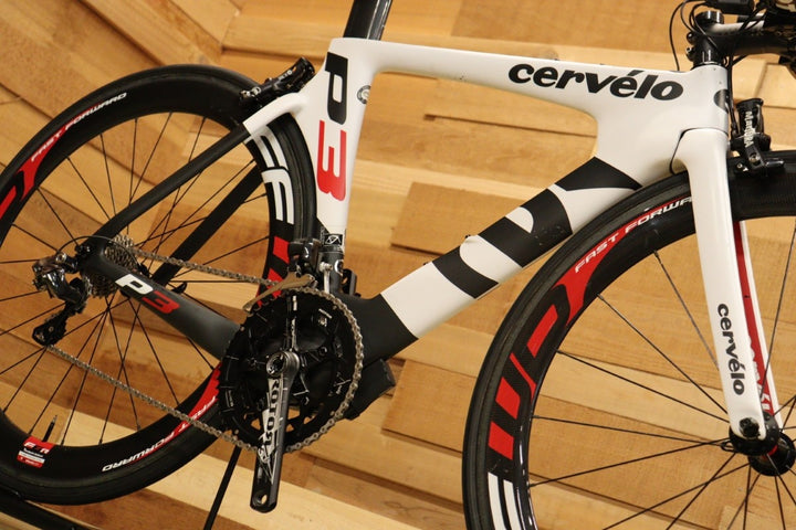 サーヴェロ CERVELO P3 2014年モデル 48サイズ アルテグラ 6870 MIX 11S Di2 カーボン タイムトライアルバイク TTバイク【立川店】