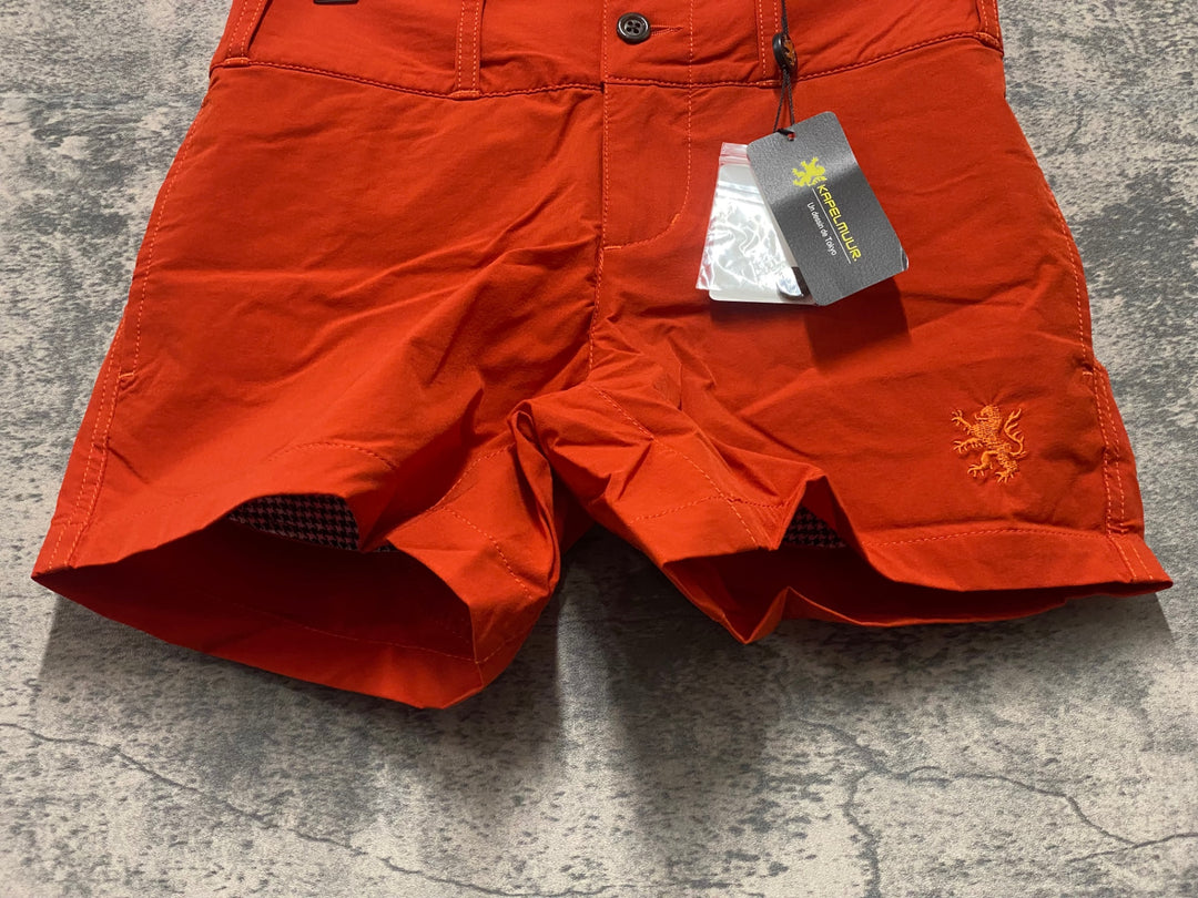 JO903 カペルミュール KAPELMUUR ストレッチショートパンツ オレンジ 34