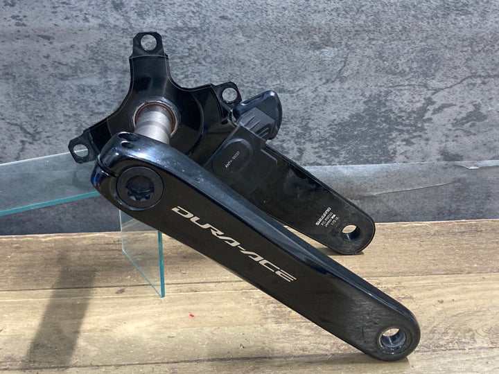 KM488 シマノ SHIMANO デュラエース DURA-ACE FC-R9200 クランクセット 175mm 4iiii 両足計測パワーメーター付き 接続確認済