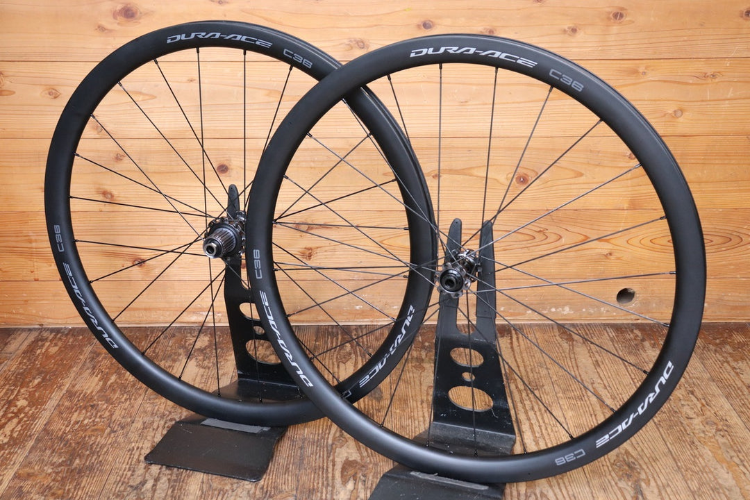 シマノ SHIMANO デュラエース DURA-ACE WH-R9270 C36 TL カーボン  チューブレスレディ ホイールセット シマノ 12S 【芦屋店】