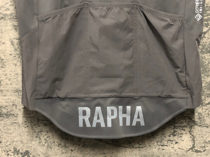 KM126 ラファ Rapha PRO TEAM INFINIUM JERSEY 長袖 サイクルジャージ グレー S