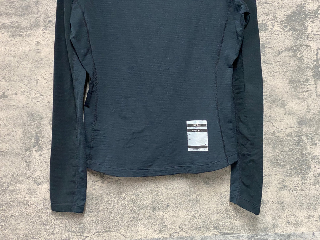 KC761 ラファ Rapha PRO TEAM THERMAL BASE LAYER LONG SLEEVE 長袖 ベースレイヤー 黒 黒 M