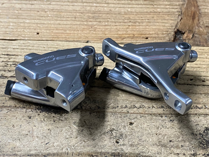KA898 シマノ SHIMANO CUES BR-U6030 ディスクブレーキ キャリパー 前後セット