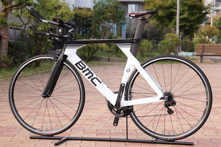 ビーエムシー BMC タイムマシーン TIMEMACHINE TM02 2018年モデル MLサイズ シマノ アルテグラ 6870 MIX DI2 11S カーボン TTバイク 【芦屋店】