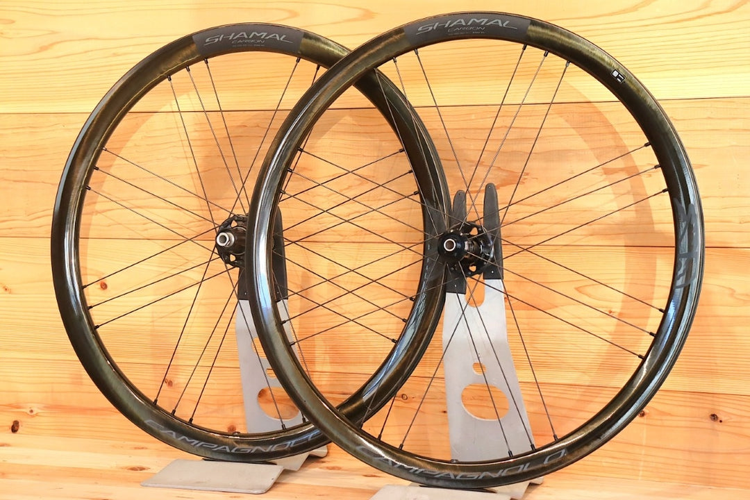 カンパニョーロ CAMPAGNOLO シャマル カーボン SHAMAL CARBON DB カーボン チューブレス ホイールセット シマノ12/11S 21C 【千葉店】