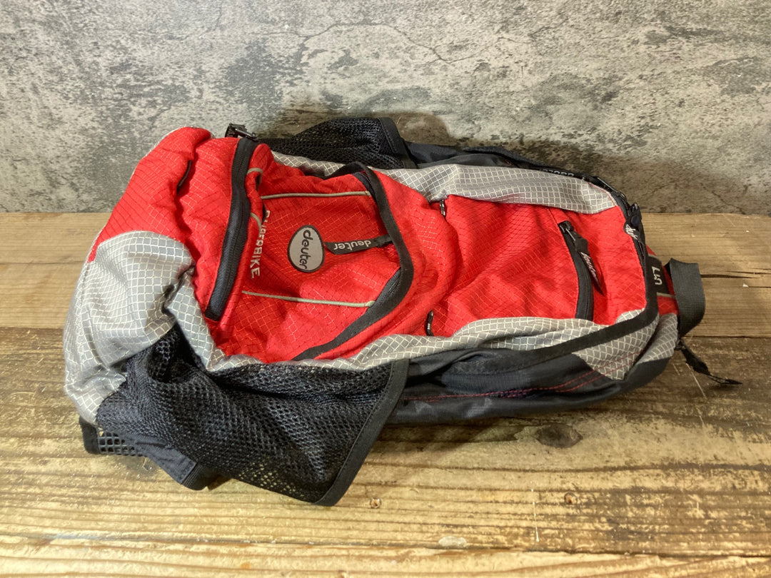 JR175 ドイター deuter SUPER BIKE S リュックサック バックパック 黒赤