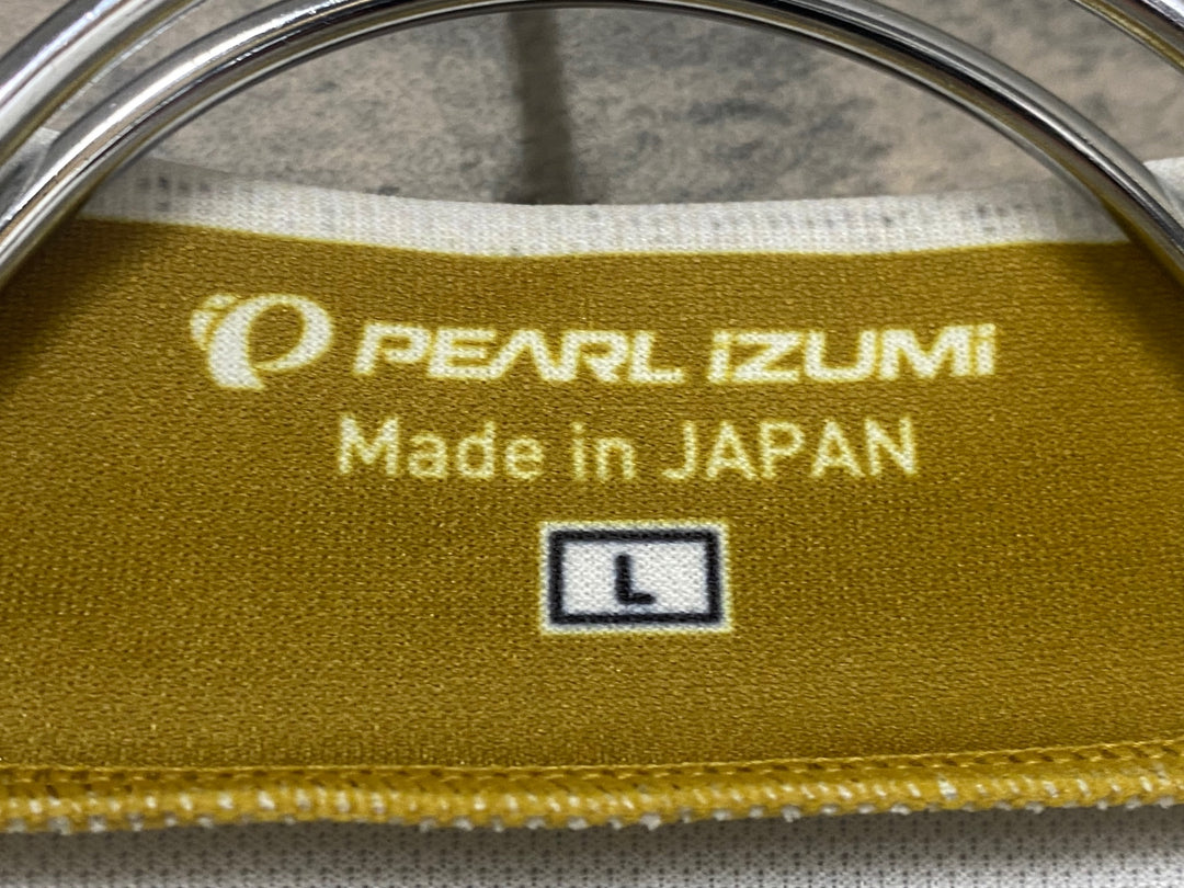 JU135 パールイズミ PEARL iZUMi 半袖 サイクルジャージ 白水色 L