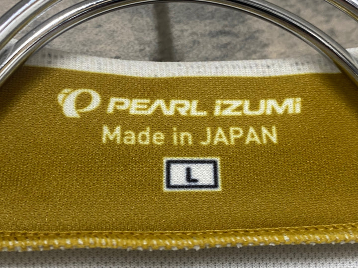 JU135 パールイズミ PEARL iZUMi 半袖 サイクルジャージ 白水色 L
