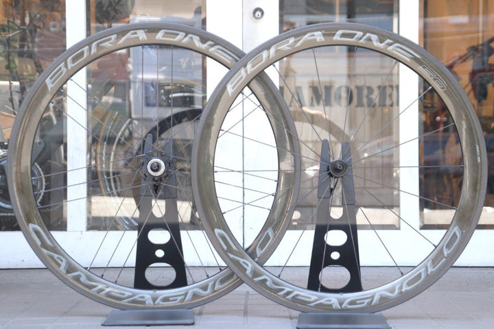 カンパニョーロ Campagnolo ボーラワン BORA ONE 50 AC3 カーボン クリンチャー ホイールセット シマノ11S/12S 17C 【横浜店】