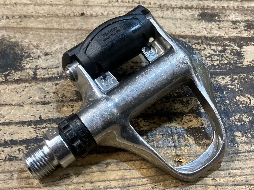 JS145 シマノ SHIMANO 105 PD-5700 ビンディングペダル SPD-SL ※ガリ傷