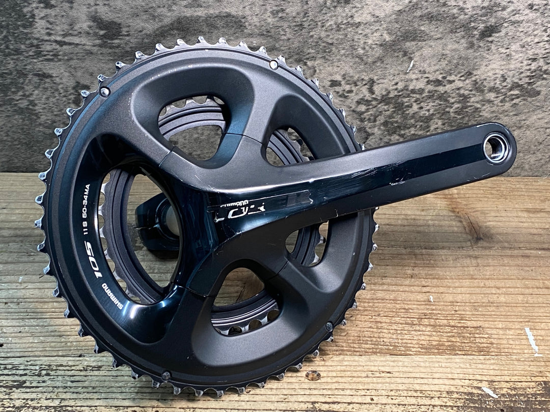 JM077 シマノ SHIMANO 105 FC-5800 クランクセット 175mm 50/34T