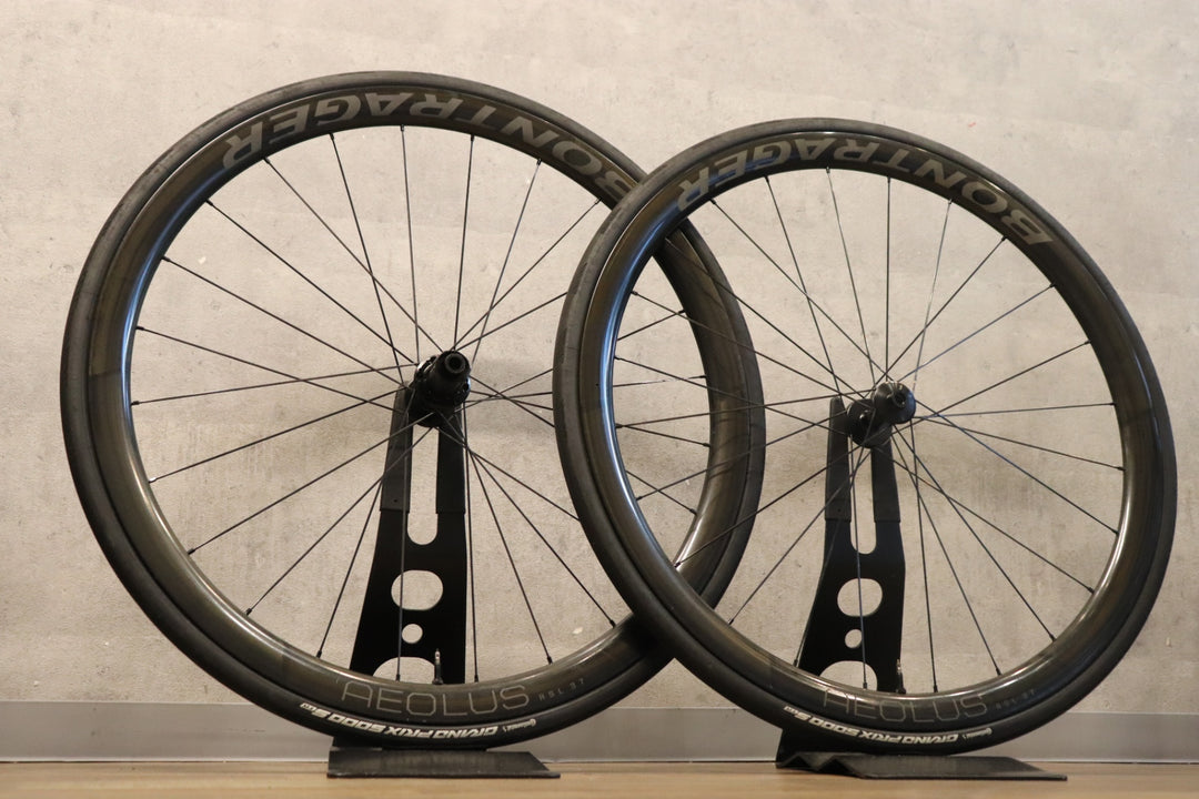 ボントレガー BONTRAGER アイオロス AEOLUS RSL 37 TLR カーボン チューブレスレディ ホイールセット シマノ12S/11S 【さいたま浦和店】