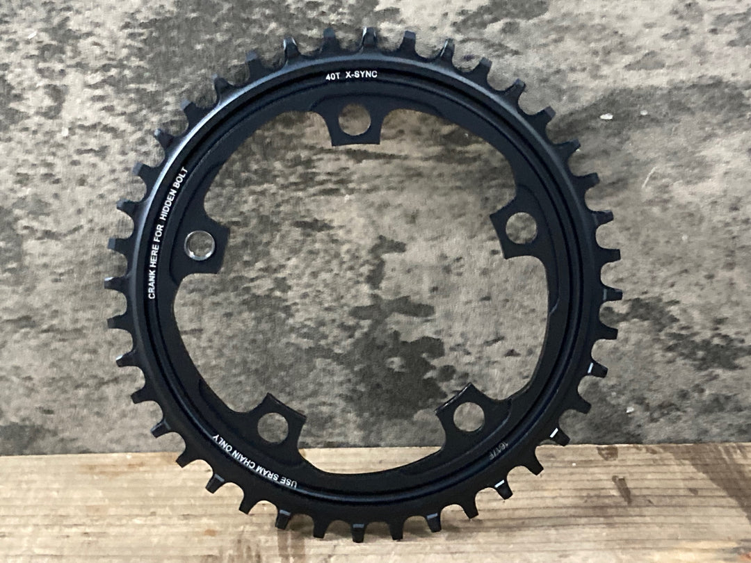 KF275 スラム SRAM ライヴァル RIVAL1 クランクセット BB30用 170mm 40T ※チェーンリングボルト用スペーサー欠品