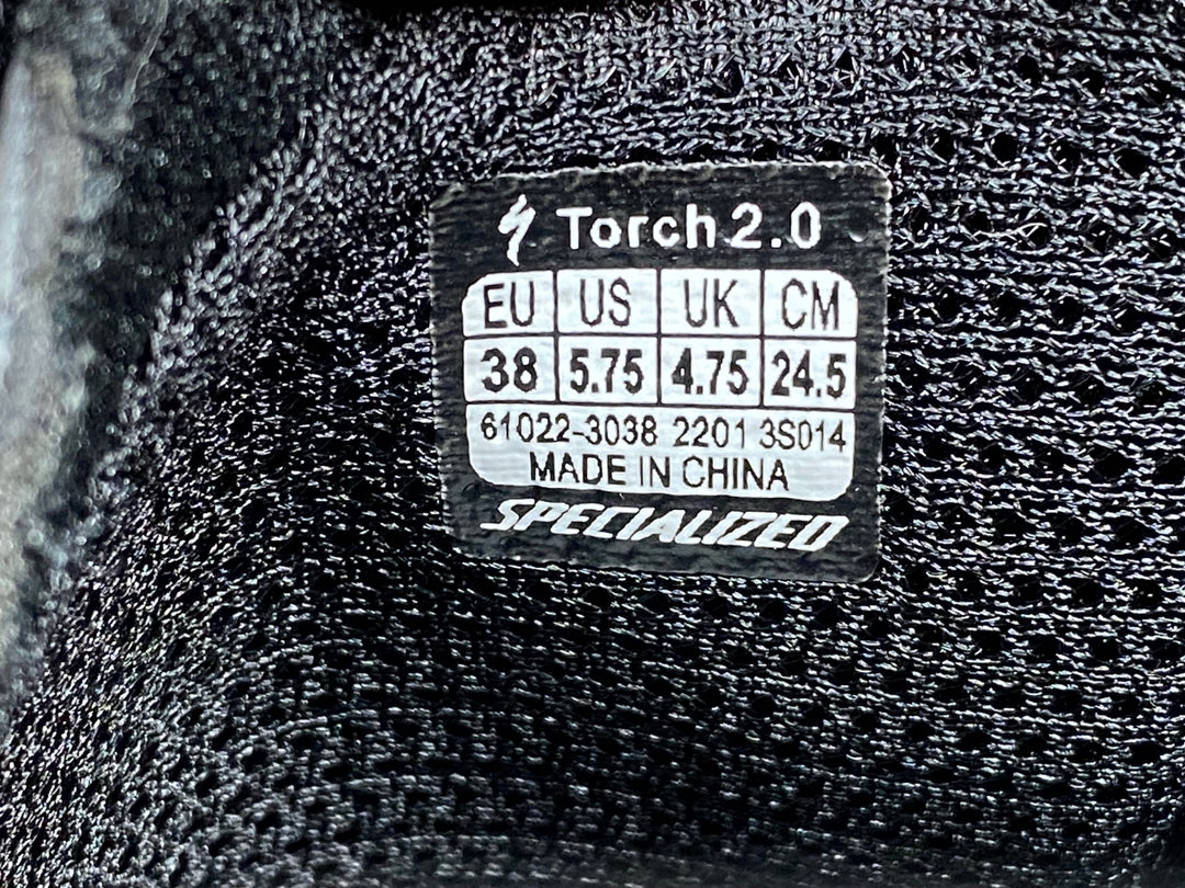 JJ684 スペシャライズド SPECIALIZED トーチ TORCH 2.0 ビンディングシューズ EU38 SPD-SL
